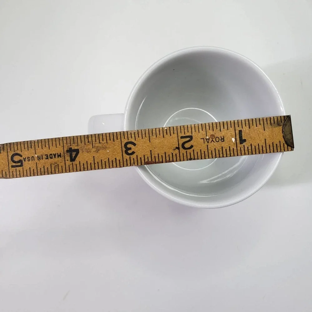 Crate & Barrel‎ Gingerbread Childs Mug Mini Coffee Espresso Cup White